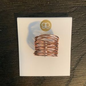 Gorjana Rose Gold Lola Ring size 8